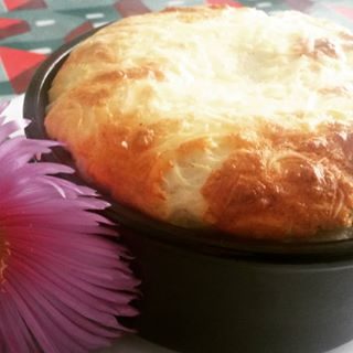 Souflé au fromage et aux champignons de Paris, une entrée délicieuse !